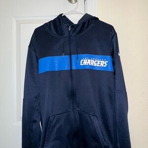 Los Angeles Chargers Zipper Hoodie